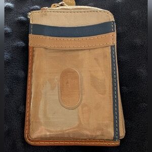 Lodis Tan and Zippered Pouch